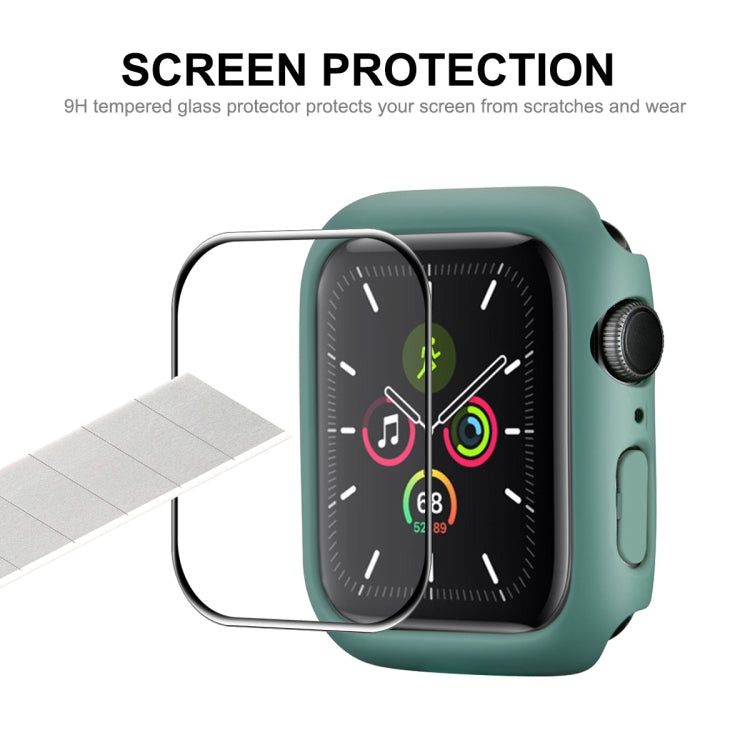 ENKAY Hat-Prince PC Frame + Full Coverage PMMA HD Screen Protector Film for Apple Watch Series 7 41mm