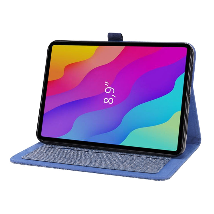 Étui en cuir avec support et emplacement pour cartes pour iPad mini 6/mini 2024