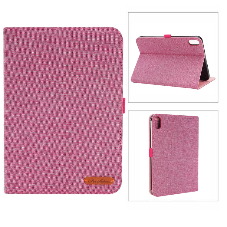 Fabric Texture Horizontal Flip Leather Tablet Case, For iPad mini 6 / mini 2024