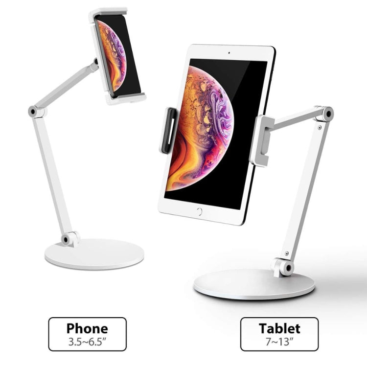 Support de bureau AP-7L pour smartphone et tablette, bras long pour iPad et Samsung