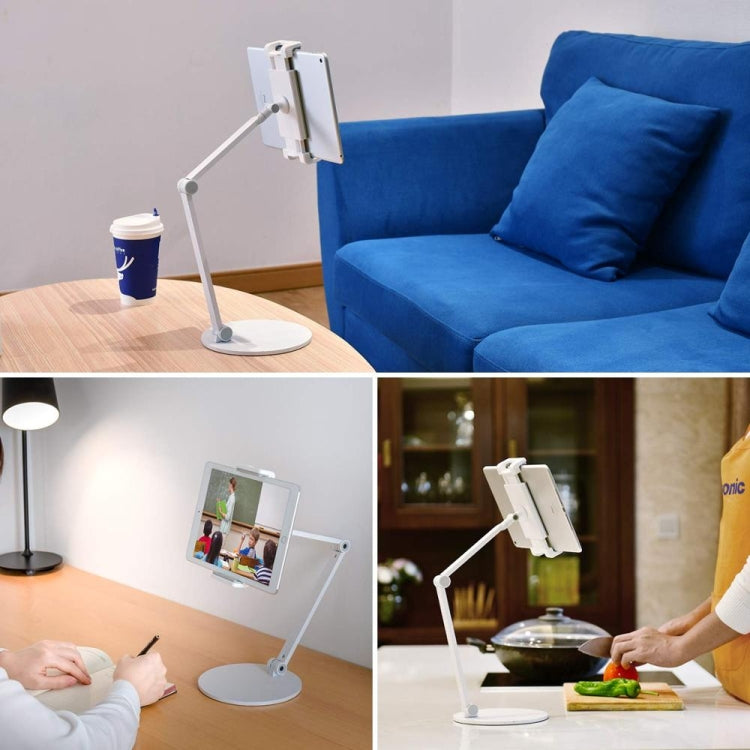 Support de bureau AP-7L pour smartphone et tablette, bras long pour iPad et Samsung