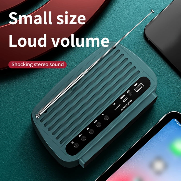 JY68 Wireless Bluetooth Speaker 3D Surround Stereo FM Radio Music Player Subwoofer, JY68