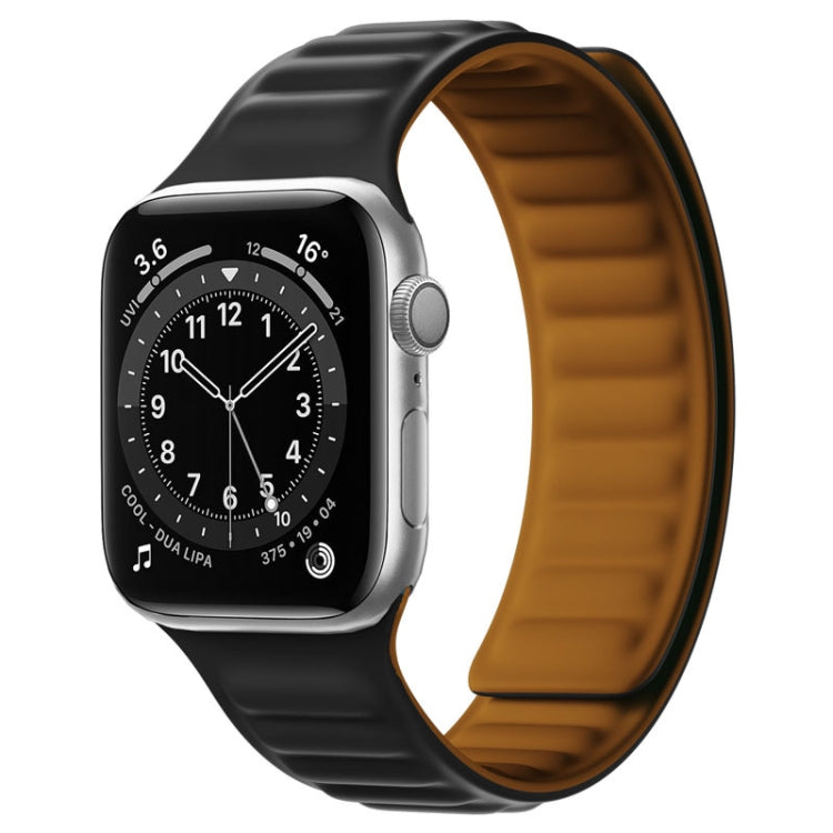 Silicone Magnetic Strap Watchband For Apple Watch Series, 7 41mm / 6&SE&5&4 40mm / 3&2&1 38mm