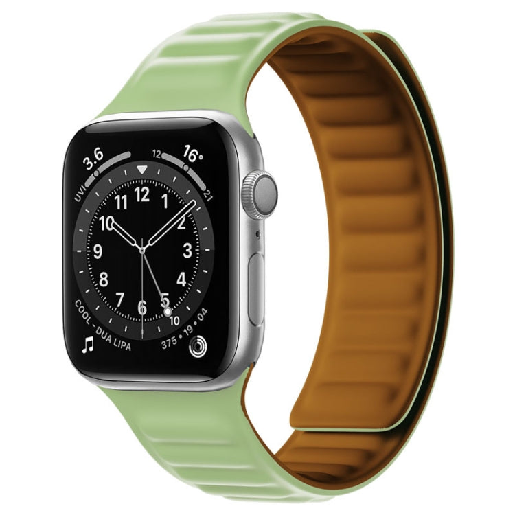 Silicone Magnetic Strap Watchband For Apple Watch Series, 7 41mm / 6&SE&5&4 40mm / 3&2&1 38mm
