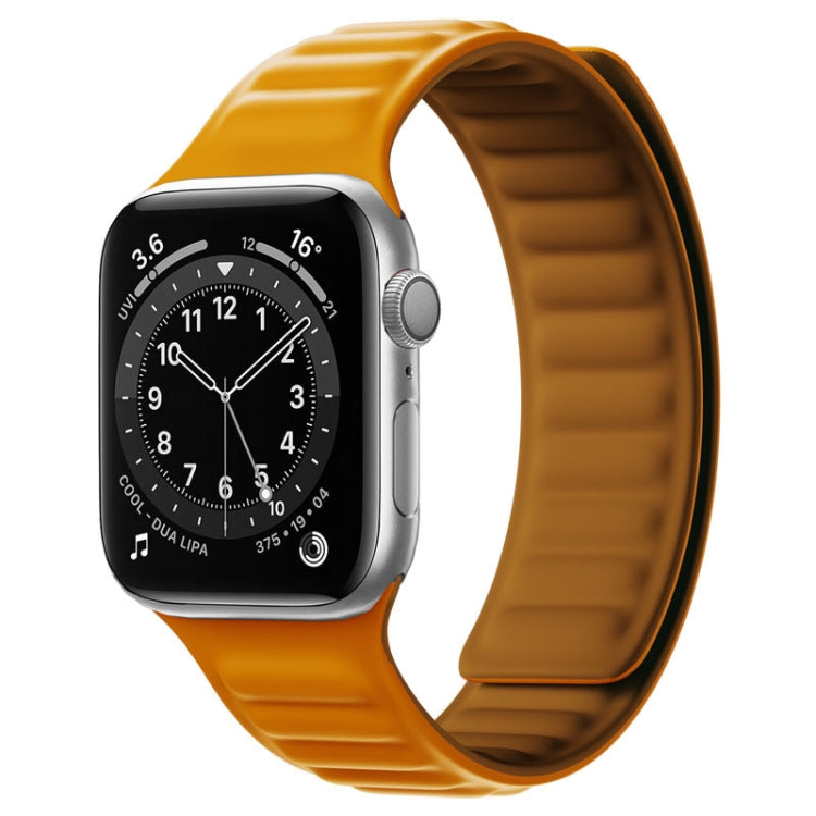 Silicone Magnetic Strap Watchband For Apple Watch Series, 7 41mm / 6&SE&5&4 40mm / 3&2&1 38mm