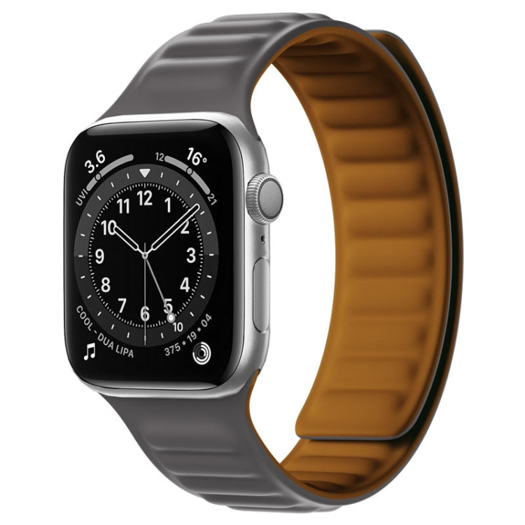 Silicone Magnetic Strap Watchband For Apple Watch Series, 7 41mm / 6&SE&5&4 40mm / 3&2&1 38mm