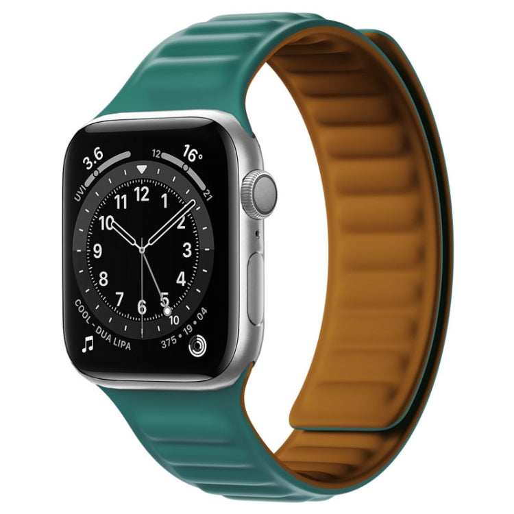 Silicone Magnetic Strap Watchband For Apple Watch Series, 7 41mm / 6&SE&5&4 40mm / 3&2&1 38mm