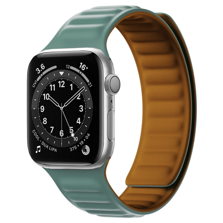 Silicone Magnetic Strap Watchband For Apple Watch Series, 7 41mm / 6&SE&5&4 40mm / 3&2&1 38mm