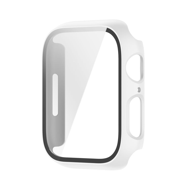 Shockproof PC Protective Case with Tempered Glass Film, For Apple Watch Series 8 / 7 45mm, For Apple Watch Series 9 / 8 / 7 41mm
