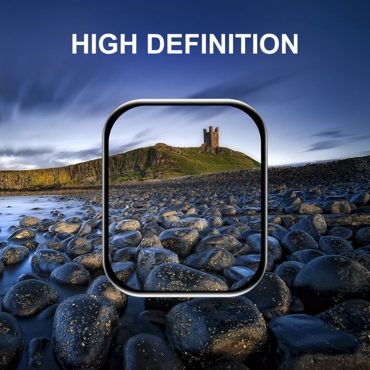 ENKAY Hat-Prince 3D Curved Edge Full Coverage Full Tempered Glass HD Screen Protector Film For Apple Watch Series 7 45mm, 1 PC, 2 PCS, 5 PCS, 10 PCS