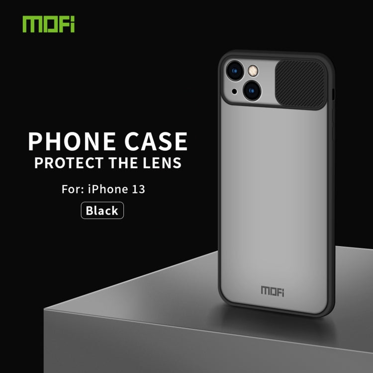MOFI Translucent Frosted PC + TPU Phone Case, For iPhone 13, For iPhone 13 Pro