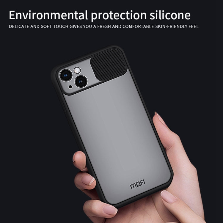 MOFI Translucent Frosted PC + TPU Phone Case, For iPhone 13, For iPhone 13 Pro