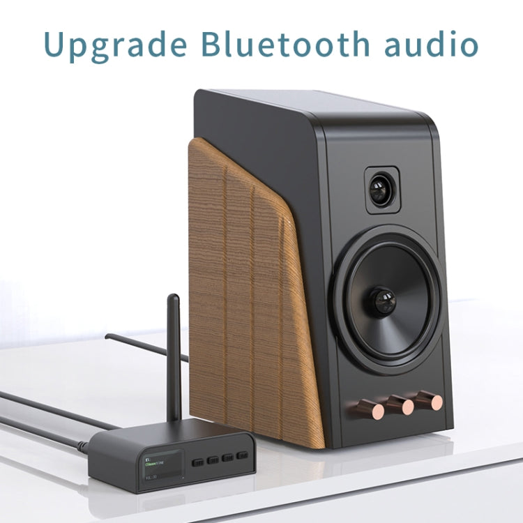 BT07 2 in 1Bluetooth 5.1 Audio Receiver & Transmitter Supports Fiber / Coaxial / 3.5mm