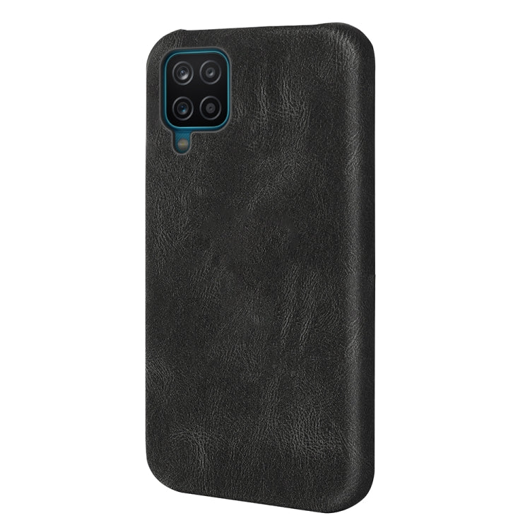 Ring Holder PU Phone Case For Samsung Galaxy A12, For Samsung Galaxy A12