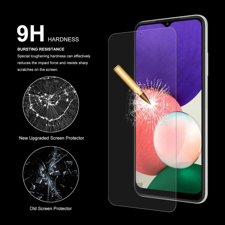1 film en verre trempé ENKAY Hat-Prince 0,26 mm 9H 2,5D à bords incurvés pour Samsung Galaxy A32 5G