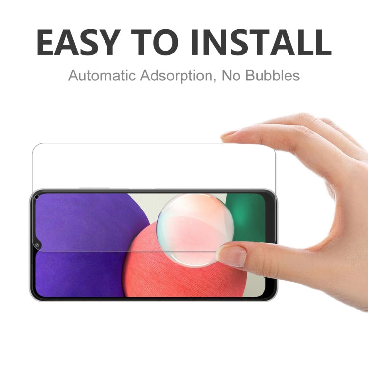 1 film en verre trempé ENKAY Hat-Prince 0,26 mm 9H 2,5D à bords incurvés pour Samsung Galaxy A32 5G