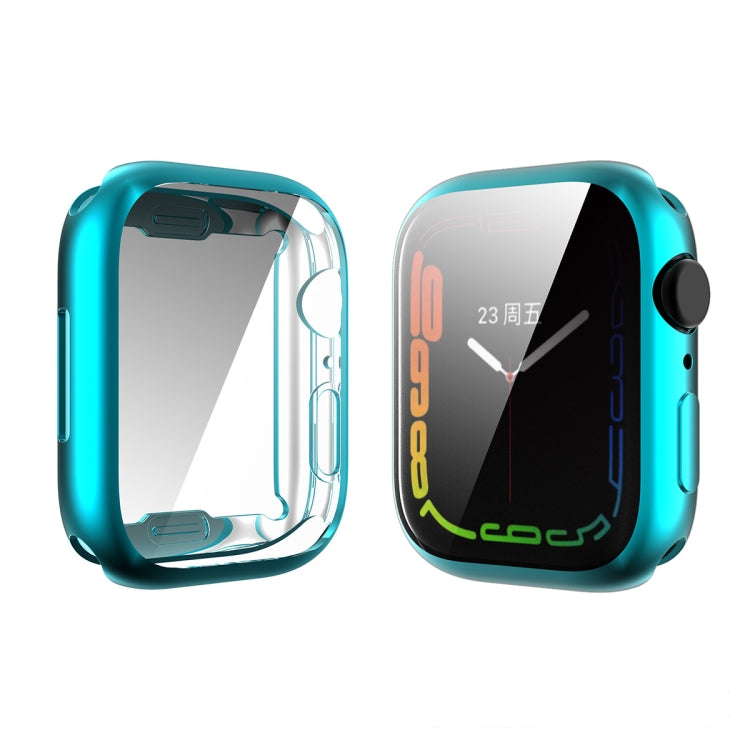 ENKAY Hat-Prince Electroplated TPU Case, For Apple Watch Series 8 / 7 41mm, For Apple Watch Series 8 / 7 45mm