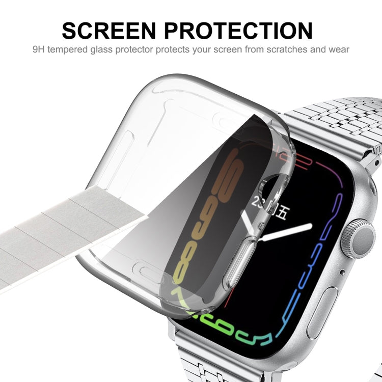 ENKAY Hat-Prince Transparent TPU Case, For Apple Watch Series 8 / 7 41mm, For Apple Watch Series 8 / 7 45mm