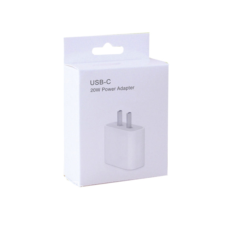 AU-20W PD USB-C / Type-C Travel Charger for Mobile Phone, AU Plug, AU Plug