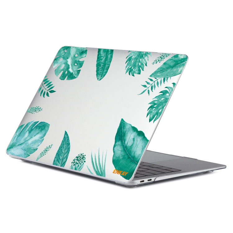 ENKAY Hat-Prince Forest Series Pattern Laotop Protective Crystal Case pour MacBook Pro 13,3 pouces A2251 / A2289 / A2338 2020, pour MacBook Pro 13,3 pouces A2251 / A2289 / A2338 2020