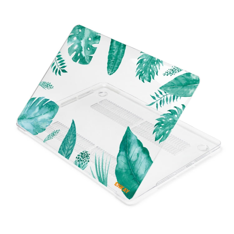 ENKAY Hat-Prince Forest Series Pattern Laotop Housse de protection en cristal pour MacBook Air 13,3 pouces A1932 2018, pour MacBook Air 13,3 pouces A1932 2018