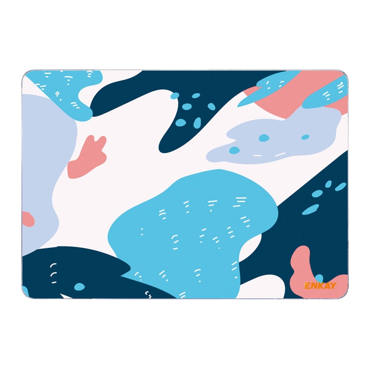 ENKAY Hat-Prince Geometry Pattern Laotop Protective Crystal Case for MacBook Air 13.3 inch A1932 2018, For MacBook Air 13.3 inch A1932 2018