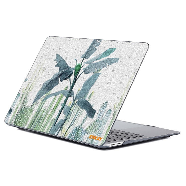 Étui de protection ENKAY Hat-Prince Natural Series pour MacBook Air 13,3 pouces A1932 2018, pour MacBook Air 13,3 pouces A1932 2018
