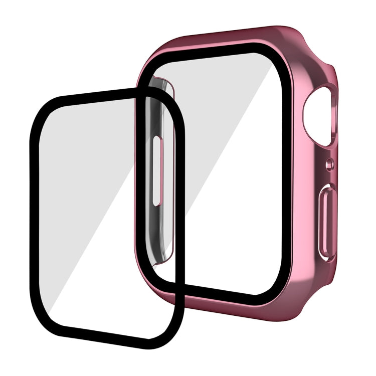 ENKAY Hat-Prince 2 in 1 PC Frame + 9H Tempered Glass Case, For Apple Watch Series 8 / 7 41mm, For Apple Watch Series 8 / 7 45mm