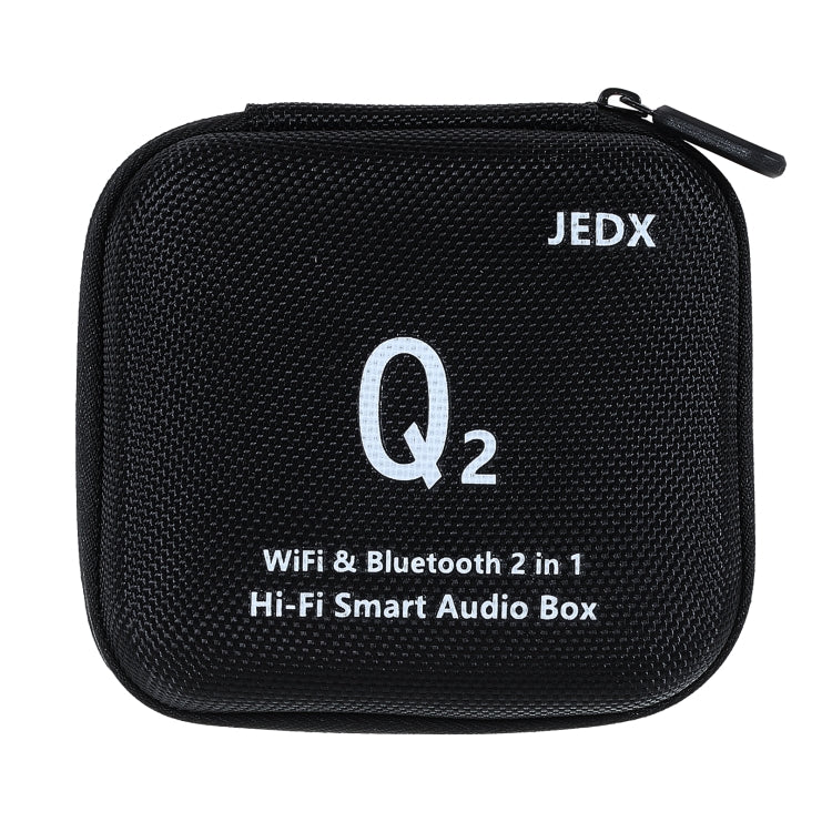JEDX Q2 WiFi & Bluetooth 2 in 1 Digital Audio Adapter Smart Hi-Fi Audio Box, Q2