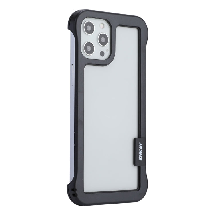 ENKAY Frameless Hollow Shockproof PC Case for iPhone 12 / 12 Pro, For iPhone 12 / 12 Pro