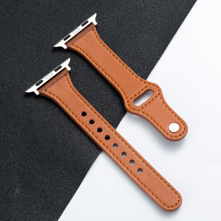 Microfiber Leather Watch Strap For Apple Watch Series, 7 41mm / 6&SE&5&4 40mm / 3&2&1 38mm, 7 45mm / 6&SE&5&4 44mm / 3&2&1 42mm