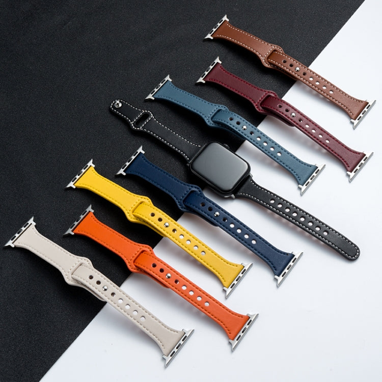 Microfiber Leather Watch Strap For Apple Watch Series, 7 41mm / 6&SE&5&4 40mm / 3&2&1 38mm, 7 45mm / 6&SE&5&4 44mm / 3&2&1 42mm
