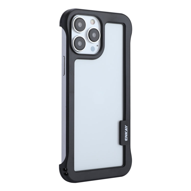ENKAY Frameless Hollow Shockproof PC Case for iPhone 13 Pro, For iPhone 13 Pro