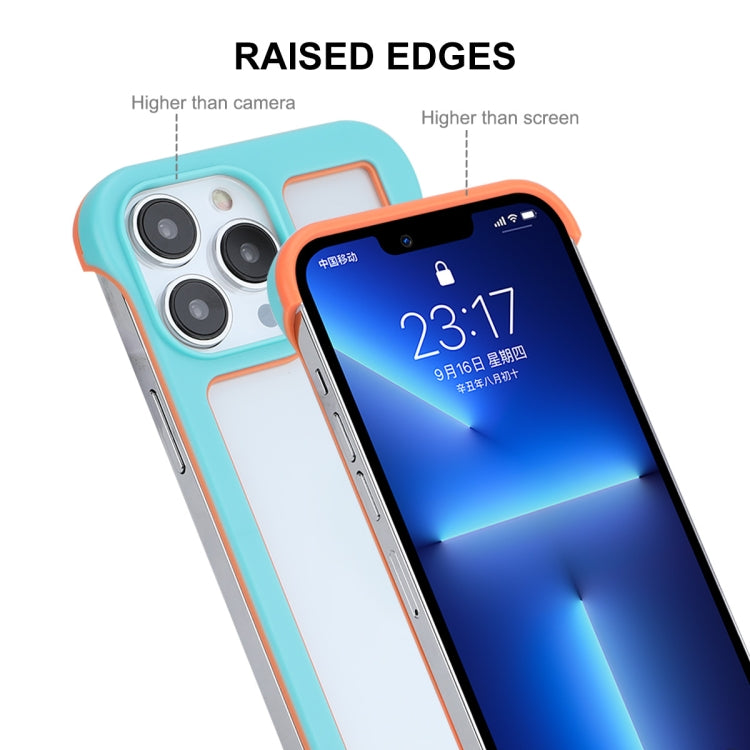 ENKAY Frameless Hollow Shockproof PC Case for iPhone 13 Pro, For iPhone 13 Pro