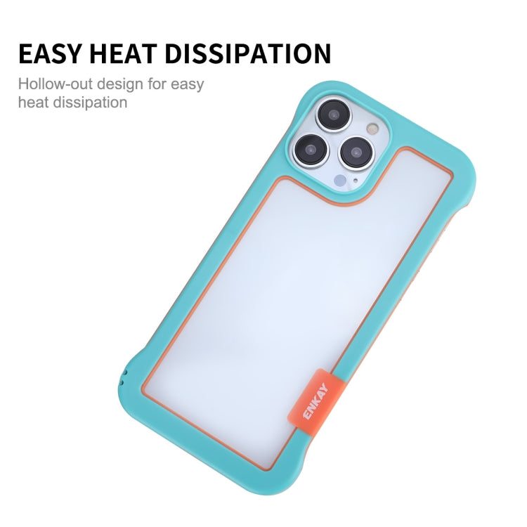 ENKAY Frameless Hollow Shockproof PC Case for iPhone 13 Pro, For iPhone 13 Pro