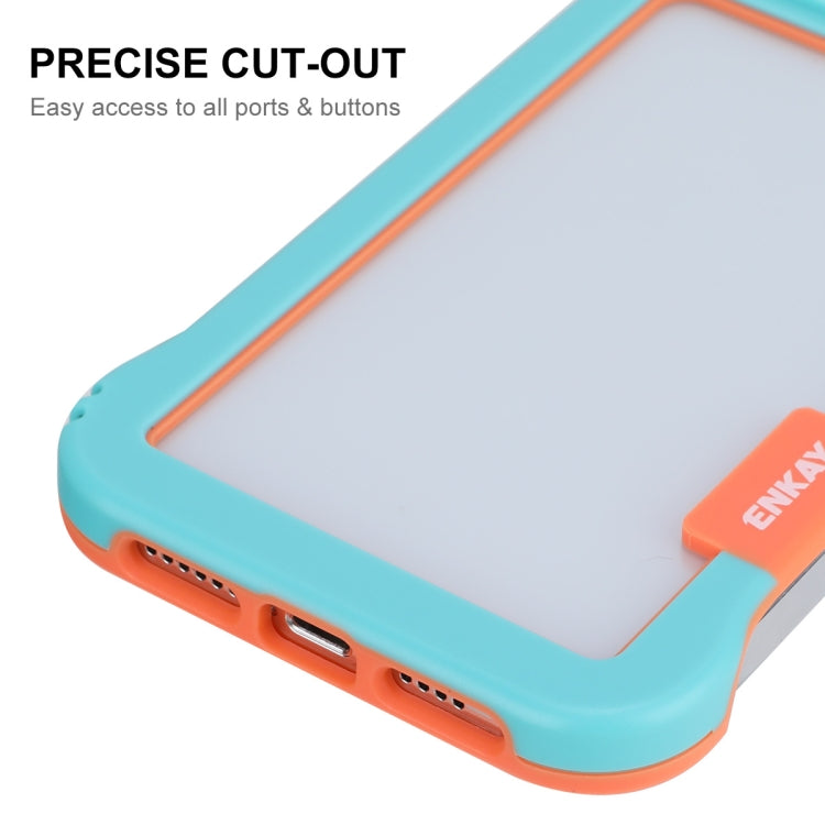 ENKAY Frameless Hollow Shockproof PC Case for iPhone 13 Pro, For iPhone 13 Pro