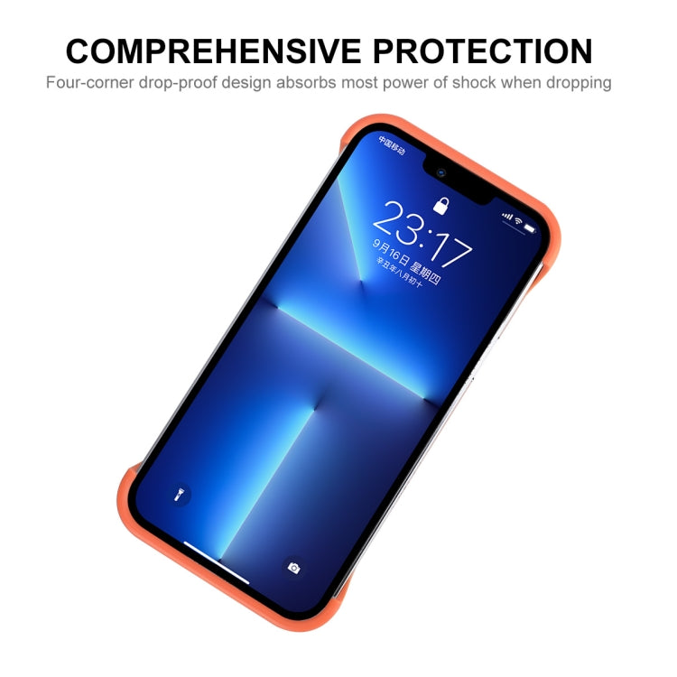 ENKAY Frameless Hollow Shockproof PC Case for iPhone 13 Pro Max, For iPhone 13 Pro Max