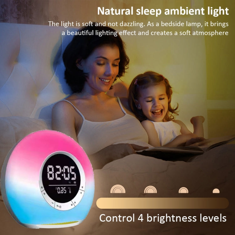 P11 LED Atmosphere Light Bluetooth Speaker with Alarm & Temperature Display, P11