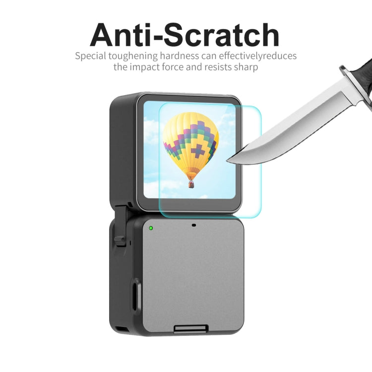 For DJI Action 2 ENKAY 0.2mm 9H Tempered Glass Screen Film, Power Combo, Dual-Screen Combo