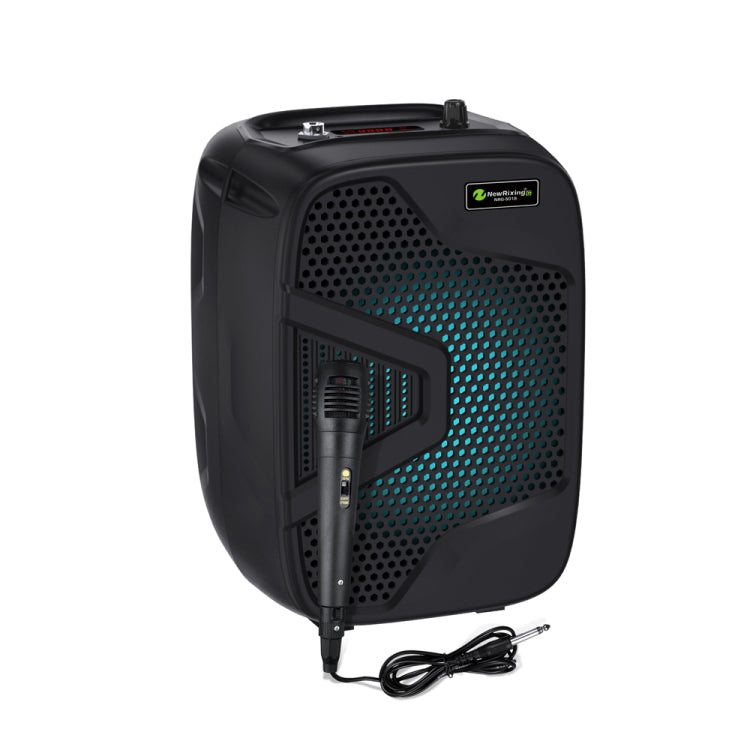 NewRixing NRG501B Outdoor Karaoke Wireless Speaker High-Power Audio Amplifier, With Mic, No Mic