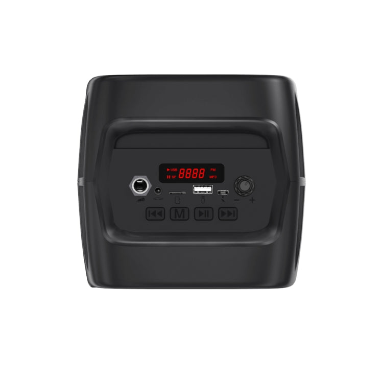 NewRixing NRG501B Outdoor Karaoke Wireless Speaker High-Power Audio Amplifier, With Mic, No Mic