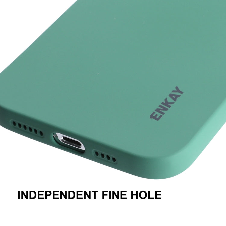 ENKAY Liquid Silicone Phone Case for iPhone 12 Pro, For iPhone 12 Pro