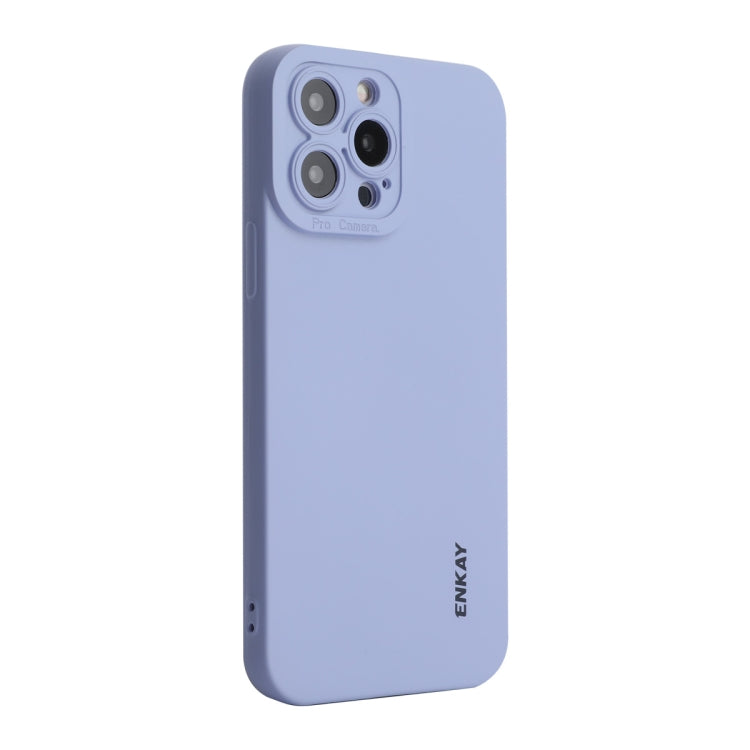 ENKAY Liquid Silicone Phone Case for iPhone 13 Pro Max, For iPhone 13 Pro Max