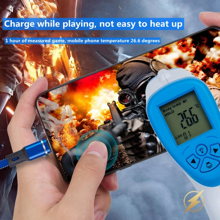 XJ-76 40W 5A 3 in 1 USB to 8 Pin + Type-C + Micro USB Super Flash Charging Cable, Length: 1.18m, XJ-76 40W