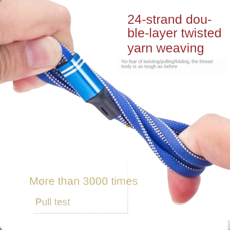 XJ-76 40W 5A 3 in 1 USB to 8 Pin + Type-C + Micro USB Super Flash Charging Cable, Length: 1.18m, XJ-76 40W