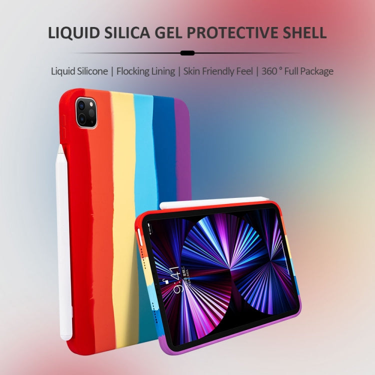 Liquid Silicone Magnetic Pen Function Tablet Case for iPad Pro 11 2018 / 2020 / 2021, For iPad Pro 11 2018 / 2020 / 2021