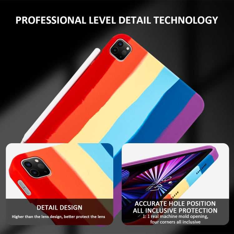 Liquid Silicone Magnetic Pen Function Tablet Case for iPad Pro 11 2018 / 2020 / 2021, For iPad Pro 11 2018 / 2020 / 2021