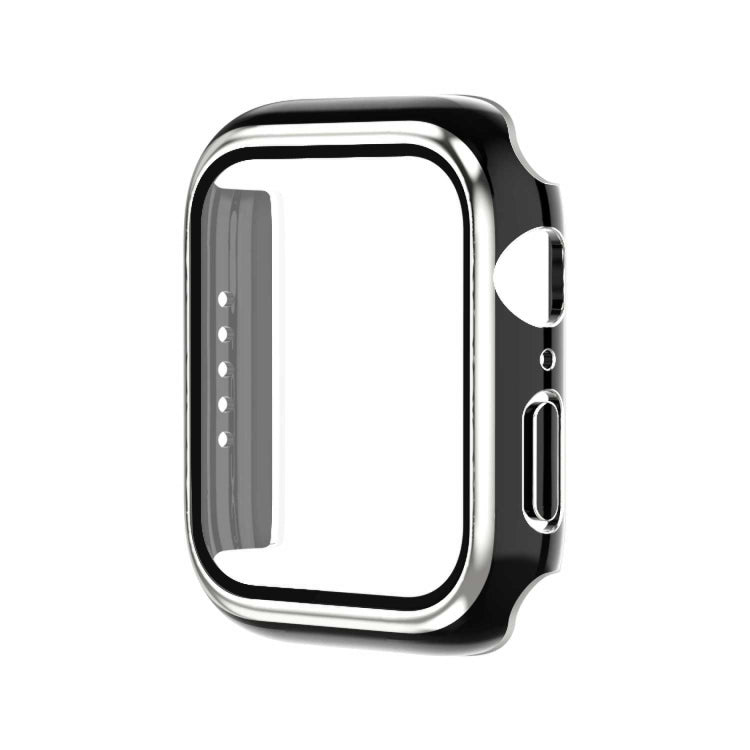 Electroplating Two-color PC+Tempered Film Watch Case, For Apple Watch Series 3/2/1 42mm