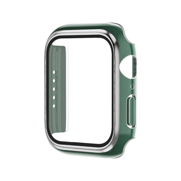 Electroplating Two-color PC+Tempered Film Watch Case, For Apple Watch Series 3/2/1 38mm