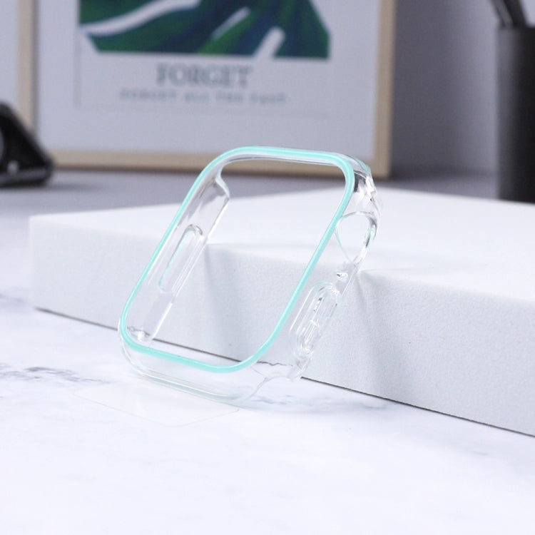 Luminous Hollow Colorful PC Watch Case, For For Apple Watch Series 6/5/4/SE 40mm, For Apple Watch Series 3/2/1 38mm